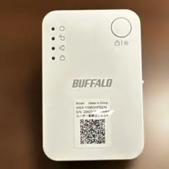 【美品】Wi-Fi中継機 BUFFALO WEX-1166DHPS2/N