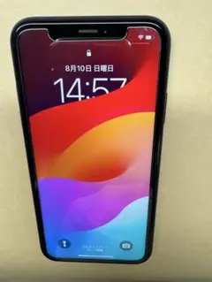 【中古】 美品 SIMフリー iPhoneXR 256GB ブラックApple