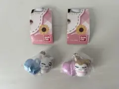 とっとこハム太郎 ガチャガチャ スイングマスコット リボンちゃん マフラーちゃん