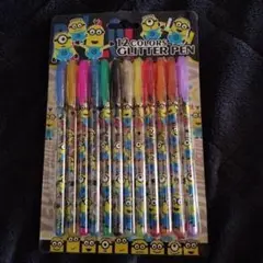 ミニオン グリッターペン ゲルインク