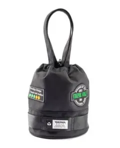 YAKPAK ブラック ゴルフトートバッグヤックパック巾着型ポーチ カートポーチ