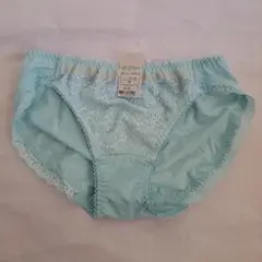 ミントグリーン レースショーツ Mサイズ