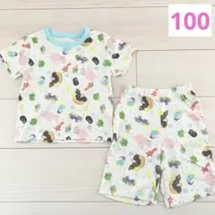 バーバパパ パジャマ 100cm しまむら 半袖 男の子 夏物