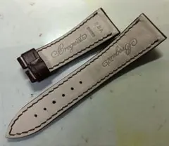 ブレゲ Breguet 茶色 レザーストラップ 中古 Dバックル用 クラシック ブレゲ Breguet 茶色 レザーストラップ 中古 Dバックル用 クラシック