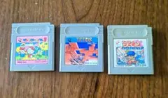 ゲームボーイ ソフト 3本セット