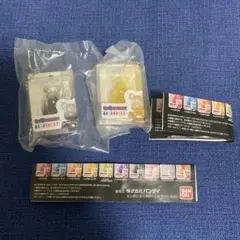 ベアブリック ガチャ　パッケージチャームコレクション2　ブラック　イエロー