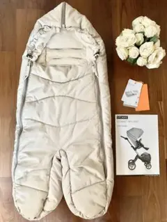 Stokke Explory フットマフ 防寒カバー☆ベージュ