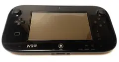 WiiU ゲームパッド クロ 黒 ブラック【動作確認済】 純正タッチペン付