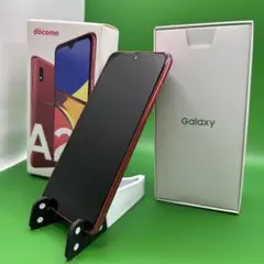 ⭐️新品未使用品⭐️docomo Galaxy A21s レッド 本体　箱付き