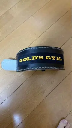 GOLD'S GYM レザーパワーベルト