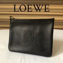 ✨美品✨LOEWE ロエベ 小物入れ コインケース 黒 ブラック