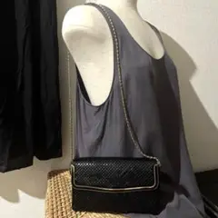 アンティークパーティバッグ美品RoyalMesh ロイヤルメッシュ スパンコール