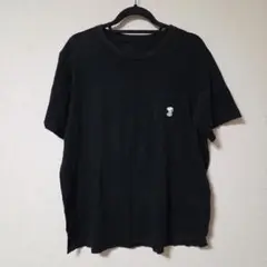UNIQLO ユニクロ KAWS × PEANUTS コラボ　Tシャツ　黒