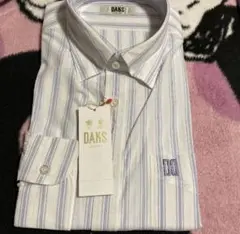 新品DAKS 日本製　おしゃれシャツL オンワード定価36300