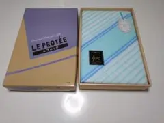 Y【長期保管品】ルプロッテ　ウィンターシーツ　ダブルシーツ　ウール混 S