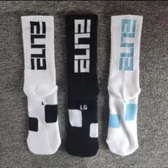 新品ナイキELITE【26～28cm】靴下バスケットくつした ソックス運動 3足