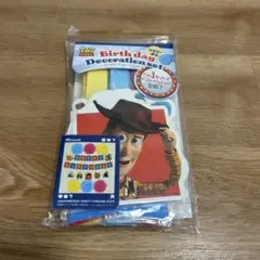 新品トイストーリー 飾り バースデー デコレーション ウッディ　バズライトイヤー