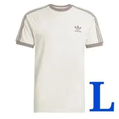 【L】アディダス　アディカラー　クラシックス　スリーストライプス　Tシャツ