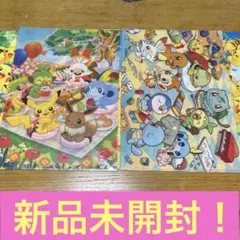A4クリアファイル、みんなでピクニック＆プレイルームのセット・早いもん勝ち！