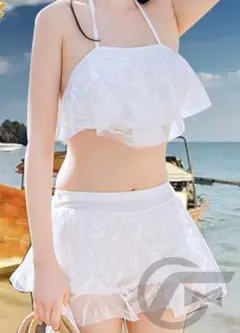 水着 ホワイト ビキニ Mサイズ