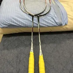 バドミントンラケット2本セット