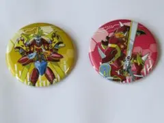 デジモン デジフェス2022 　缶バッジ　スサノオモン　カイゼルグレイモン