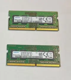Samsung DDR4 2400T 4GBメモリー 2枚セット