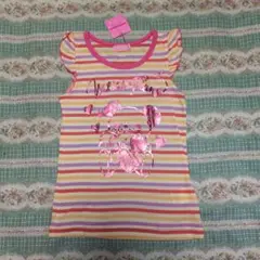 【新品】Mezzo Piano ストライプ トップス・チュニック・Ｔシャツ