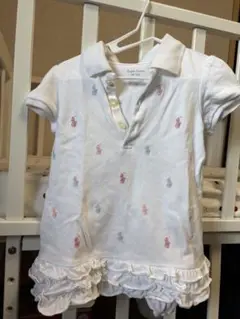 Ralph Lauren ホワイト ポロシャツ