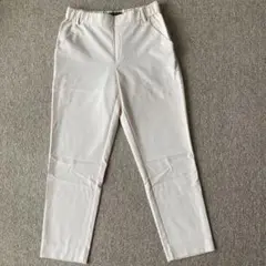 ZARA ザラ ベージュ カジュアル パンツ ウエストゴム Mサイズ