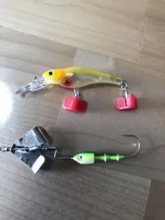 EVERGREEN エバーグリーン SM SHAD とバズスピナー?計2個