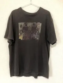古着　THE NINTHAPOLLO 炭黒　スニーカーTシャツ　Lsize