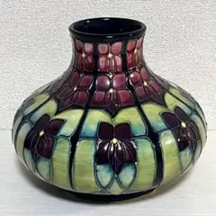 Moorcroft ムーアクラフト　花瓶 William Moorcroft ムーアクロフト 英国磁器 花瓶 P198｜骨董店