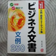ビジネス文書文例250 : そのまま使える文例・基本フォーマット集