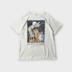92年製USA製 ネイティブアメリカンTee ヒューマニティー ビンテージ XL