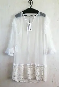 McQ/アレキサンダーマックイーン*ワンピース*レース チュール