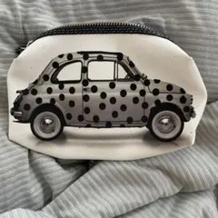 GABS FIAT 500 ドット柄ポーチ GABS × FIAT | コラボレーションバッグの取扱いを開始！