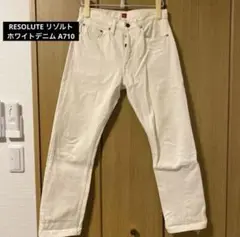 RESOLUTE リゾルト ホワイトデニム A710 W31 L30