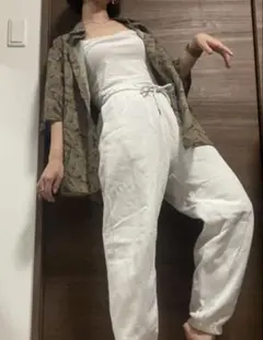 WILLIAM MORRIS 葉柄シャツ
