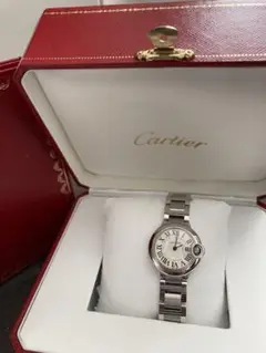 カルティエバロンブルー28mm