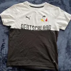 Puma DEUTSCHLAND Tシャツ ホワイト/ブラック