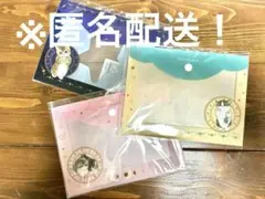 mofusand ボタン付きA5クリアファイル（横型）全3種セット