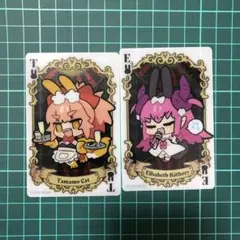 ワダアルコ展 トランプ風クリアカード エリザベート タマモキャット