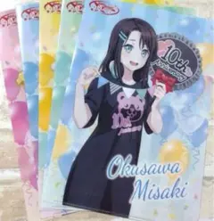 バンドリ ファミマ クリアファイル コンプリート 5枚セット✖️2セット