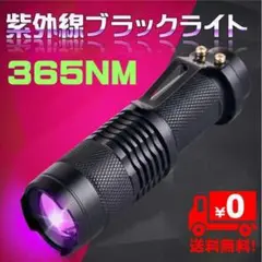 紫外線ライト 365nm 3W UVライト ブラックライト