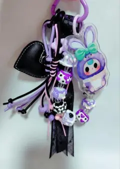 babythree　新作　アクリルチャームキーホルダー　携帯ストラップ