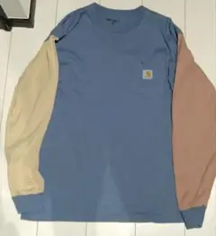 Carhartt M 長袖シャツ カラーブロック