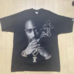 【美品】2Pac Tupac ブリンブリン Tシャツ 古着 ヴィンテージ 00s