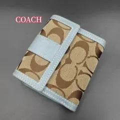 COACHコーチ折財布 コンパクトウォレット