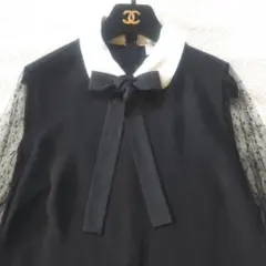 RED VALENTINO♡ボウタイリボン ポワンデスプリチュール ブラウス